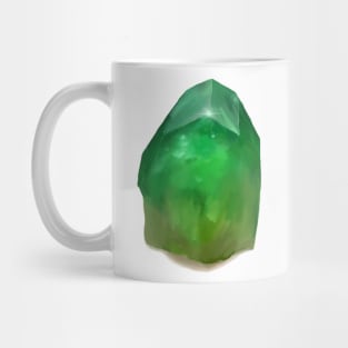 Green Crystal Mug